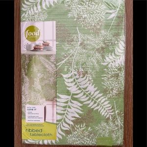 Food Network oblong ribbed tablecloth
